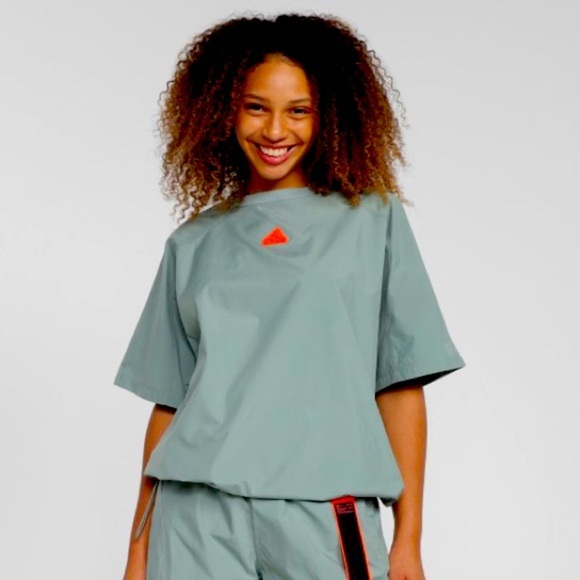 adidas Sage Green Short Sleeve Tee NWOT - Picture 7 of 7